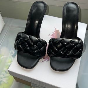 Black funky sandal size 36 equal size 6